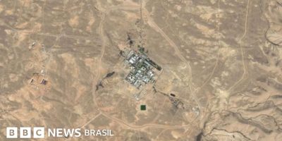 Legenda da foto, Cidade de Dimona, vizinha a instalações nucleares de Israel, no sul do país.
