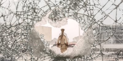 Prédio do STF após atos de vandalismo do dia 8 de janeiro. Edifício sede do Supremo Tribunal F...