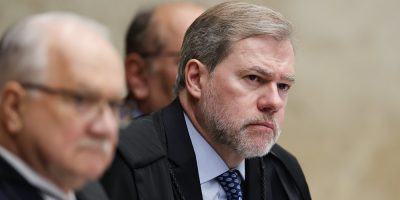 Sessão plenária do STF - 12/06/2025 Ministro Dias Toffoli em sessão plenária do STF.