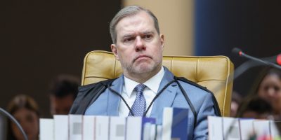 Sessão plenária do STF. Ministro Dias Toffoli.