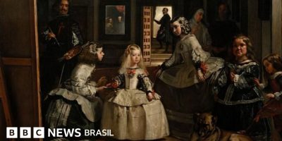 Legenda da foto, Quadro As Meninas é a obra mais icônica do Museu do Prado, em Madri
