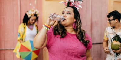 Hidratação no carnaval