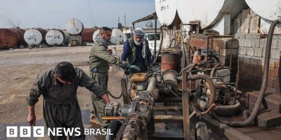 Legenda da foto, Os produtores de petróleo do Oriente Médio enfrentam desafios consideráveis d...