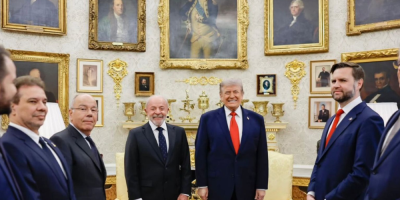 Presidente Lula e o presidente dos EUA, Donald Trump