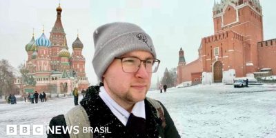 Legenda da foto, Ben mudou-se para a Rússia em 2023 com um visto familiar e diz que se sente mai...