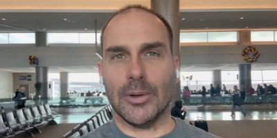 Ex-deputado federal Eduardo Bolsonaro (PL-SP) reside no Texas, nos EUA