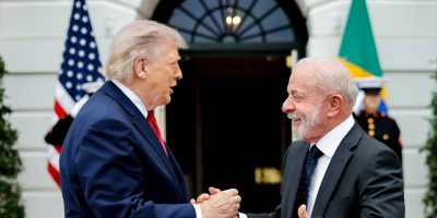 Trump recebeu Lula na Casa Branca em 7 de maio