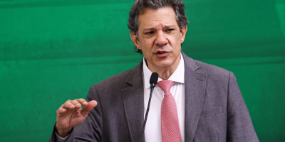O ministro da Fazenda, Fernando Haddad, defendeu que o Brasil tem que ter uma taxa básica de jur...