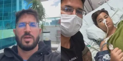 'Risco de infecÃ§Ã£o ainda Ã© alto', diz pai de menino atacado por tubarÃ£o em PE