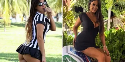 Quem Ã© a 'Ã¡rbitra mais linda do mundo' que acompanha a Copa nos EUA